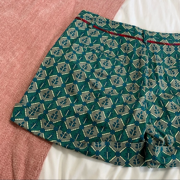 ANTHROPOLOGIE Corey Lynn Calter Printed Pattern Shorts 4 - Picture 8 of 16